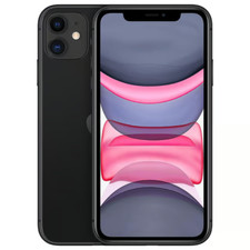 Apple iPhone 11 64GB Nero-Condizione Eccellente-Nuova Batteria-Ricondizionato