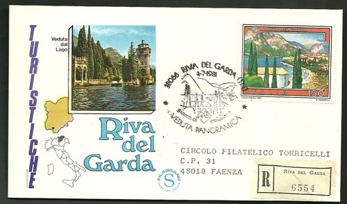 Italia busta filagrano - italia,
