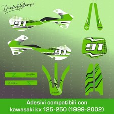 set completo grafiche Kawasaki