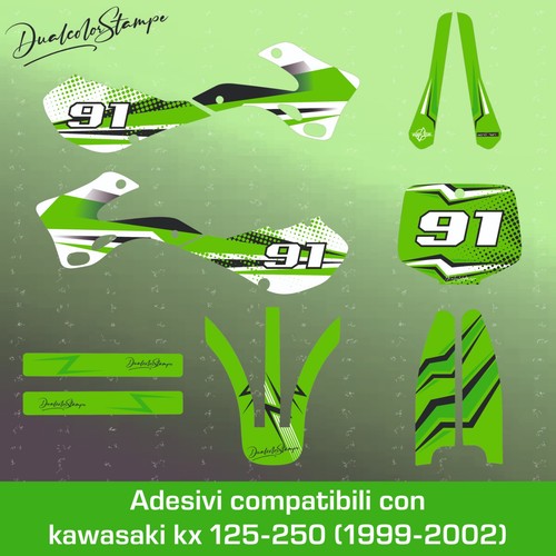 Set completo grafiche kawasaki - completo,