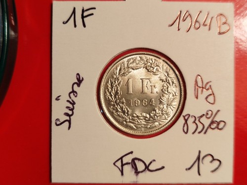 Suisse franc 1964 b - suisse, 1