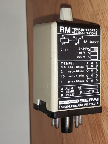 Temporizzatore ritardato alla - temporizzatore,