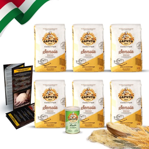 Delicret caputo semola - -, 6x