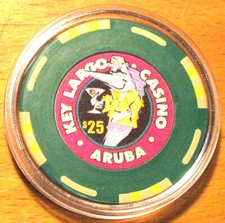 Key largo casino chip - key,