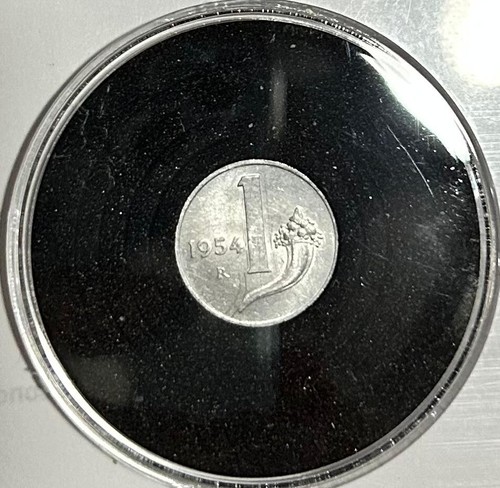 Moneta lira del 1954 - 1,