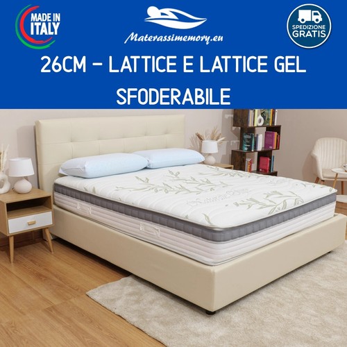 Materasso lattice gel - lattice, e