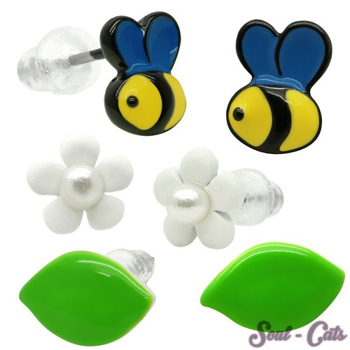 3er set orecchini - set,