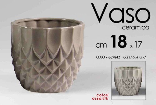 Vaso ceramica fiori piante - vaso,