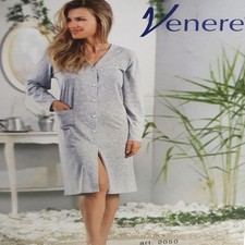 VESTAGLIA NOTTE GRIGIA DONNA