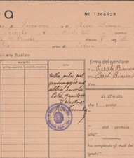 ISTRIA ITALIANA,POLA,SCUOLA FEMM. "G.GIUSTI" A. SCOLASTICO 1934-1935,O.N.B.,DUCE