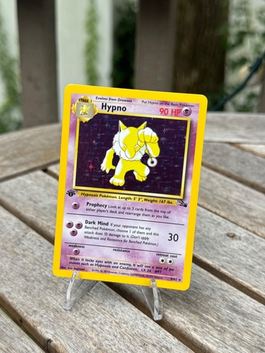 Pokémon tcg hypno fossil 62 - pokémon,