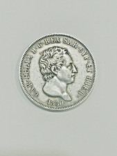 Moneta Argento Lire 5 Regno di