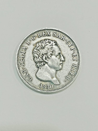 Moneta argento lire regno - moneta, di