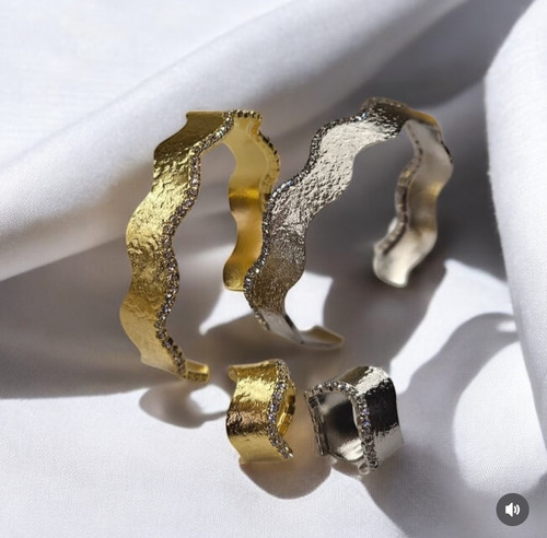 Set bracciale anello fatto - set,