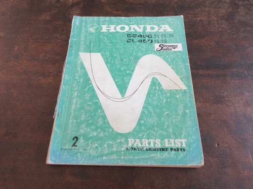Honda cb450 cl450 - honda,