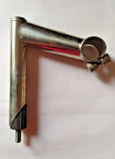 Attacco manubrio vintage ITM Eclipse, collare 25.8mm, stelo 22mm, 100mm, inox