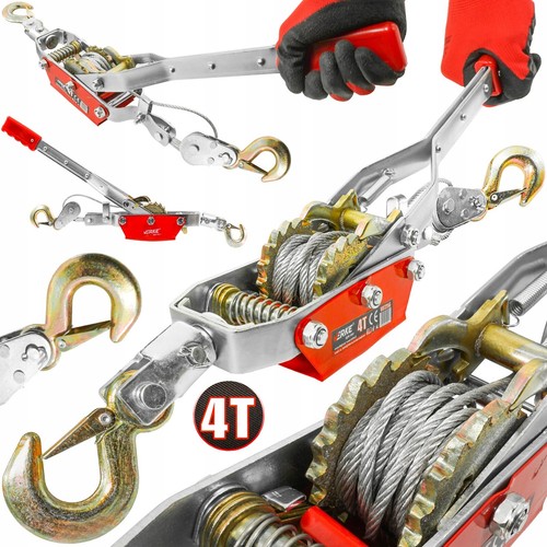 Verricello manuale argano a - 4t,