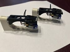 N. 2 TECHNICS ORIGINALE PORTA TESTINA +Testina E Puntina Stanton 500 MK2 SL-1210