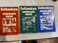 Aleksandr Solzenicyn - ARCIPELAGO GULAG . Volume 1 - 2 - 3 - Edizione Mondadori