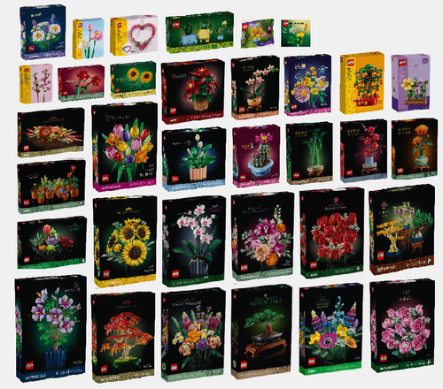 Scegli lego fiori bozzo - lego,