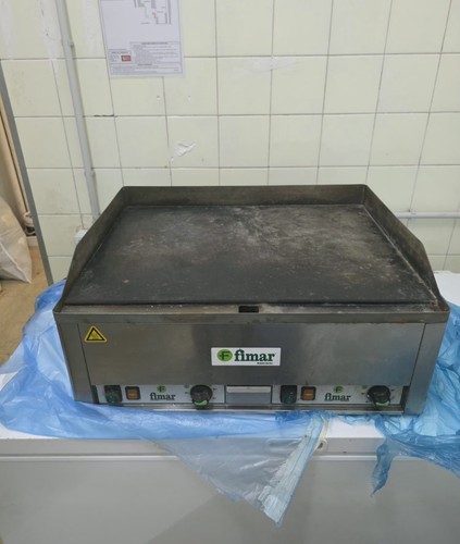 Fry top elettrico - , doppio