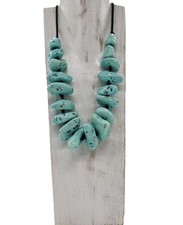 Collana pepita finto turchese