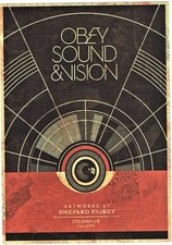 Showcard Shepard Fairey Sound & Vision 2012 StolenSpace Gallery - 21 x 14,8 cm.