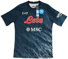 Maglia Napoli  2022-2023 Armani EA7 Authentic Third Football Shirt Nuova Gara