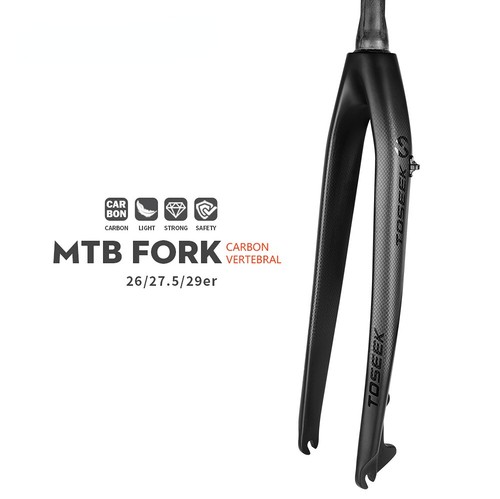 Forcella rigida mtb carbonio - rigida,