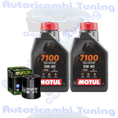 Kit tagliando olio motul 7100 - olio,