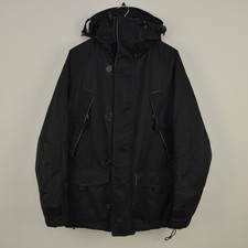 Giacca nera da snowboard