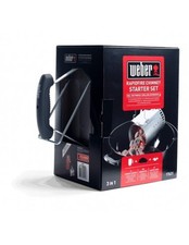 Ciminiera Kit di accensione Weber con bricchetti e accendifuoco