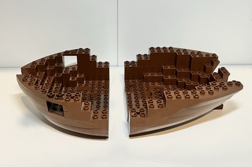 Lego scafo barca marrone - lego,