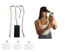 3 collane a1 corda 4mm  1 m, 3