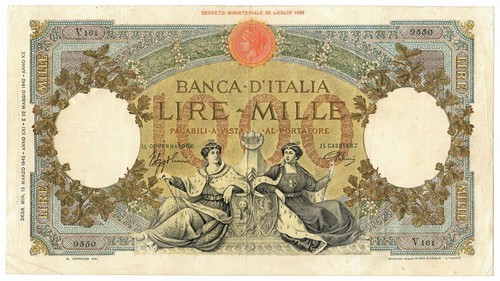 1000 lire capranesi - 1000,