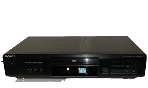 Sony compact disc player - disc,