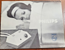 PHILIPS Electric Blanket Instruction Manual 1960s  Original - Coperta Elettrica