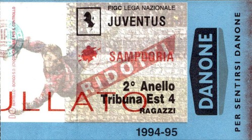 Biglietto stadio juventus - biglietto,