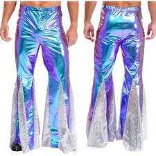 Shiny Metallic Sequins Pants