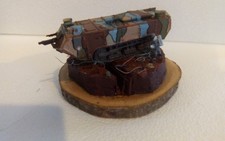 DIORAMA 1/72  CARRO ARMATO FRANCESE SAINT-CHAMOND 1917