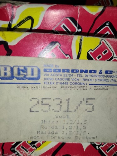 Pompa benzina seat - pompa, ronda