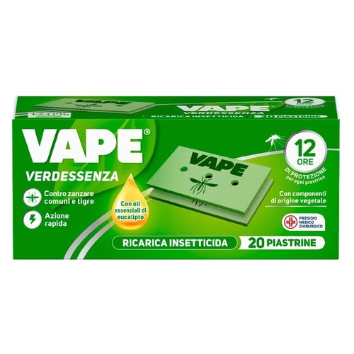Vape verdessenza piastrine 12h - vape,