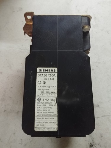 Teleruttore siemens 3ta66 - teleruttore,