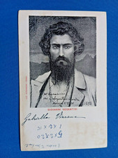 Giovanni Segantini pittore Ital. - cartolina f.p. -scritta 1898.