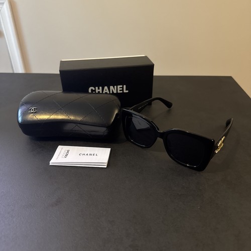 Occhiali sole chanel neri - occhiali,