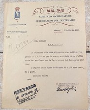 1948 DOCUMENTO AMEDEO UGOLINI TORINO COMUNE MENAGGIO COMO NEOREALISMO