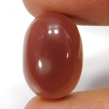 Pietra di luna setosa rossa