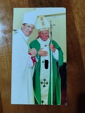Giovanni Paolo II, Cosmo Francesco Vescovo, Holy Card, Martano Editrice, Lecce