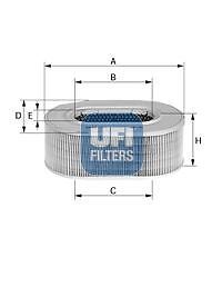 Inserto filtro aria ufi - filtro,