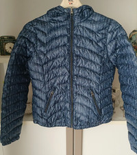 Giacca giubbotto piumino Gas donna invernale usato taglia 42 M con cappuccio